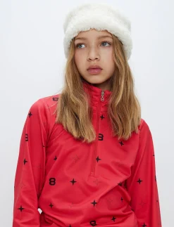 8 Star Jr Sweat - Poinsetta Red