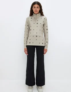 8848 Star W Sweat - Lt Beige