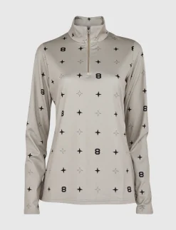 8848 Star W Sweat - Lt Beige