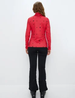 8848 Star W Sweat - Poinsetta Red