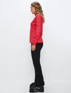 8848 Star W Sweat - Poinsetta Red