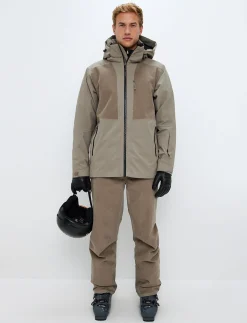 Andrew Cord Ski Jacket - Beige
