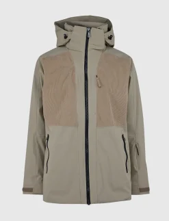 Andrew Cord Ski Jacket - Beige