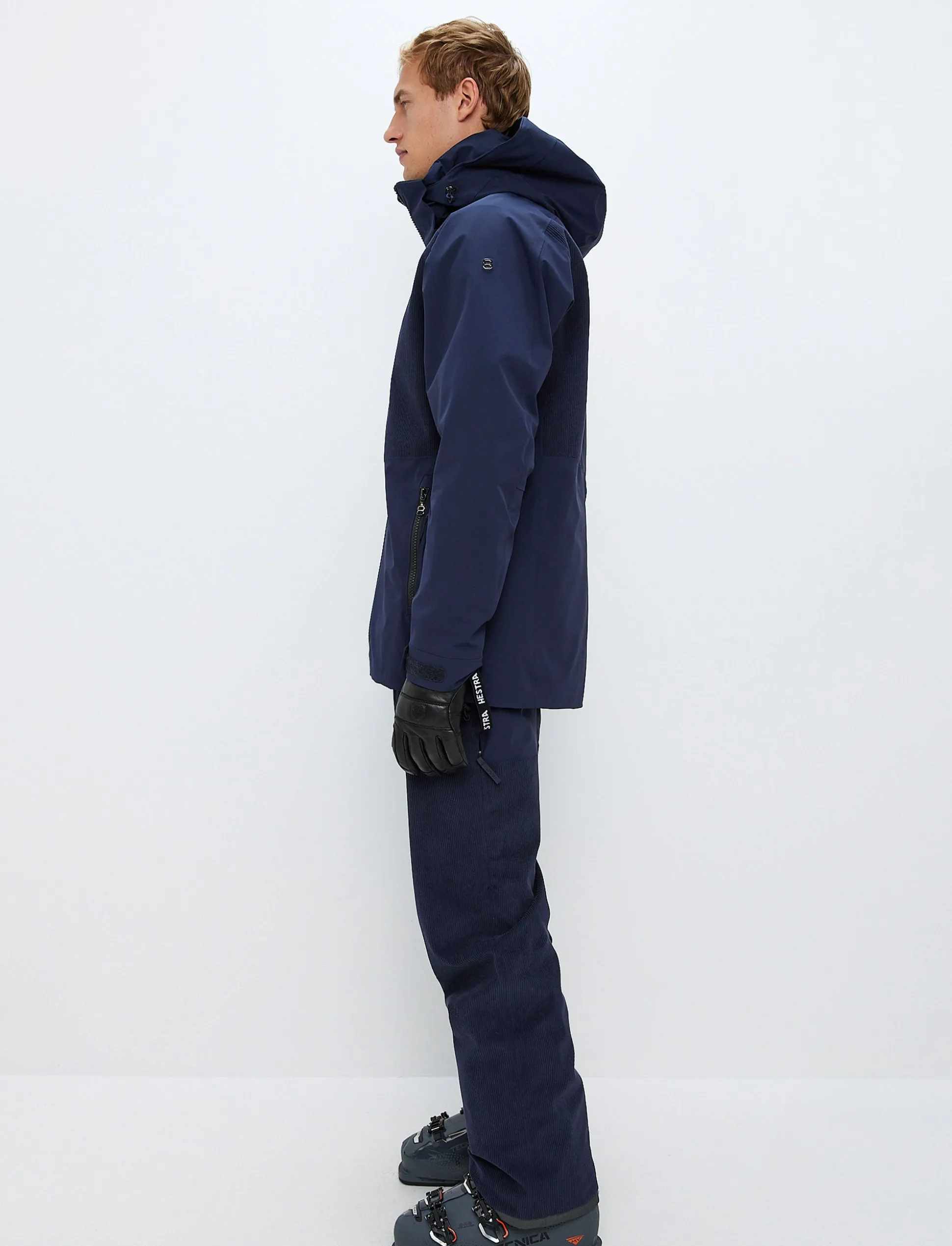 Andrew Cord Ski Jacket - Navy
