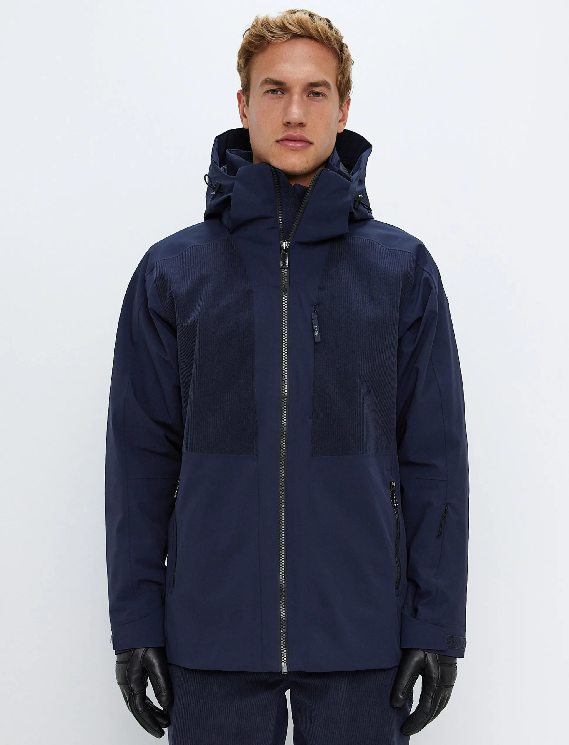 Andrew Cord Ski Jacket - Navy