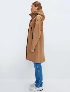 Angela 3L Coat - Camel Brown