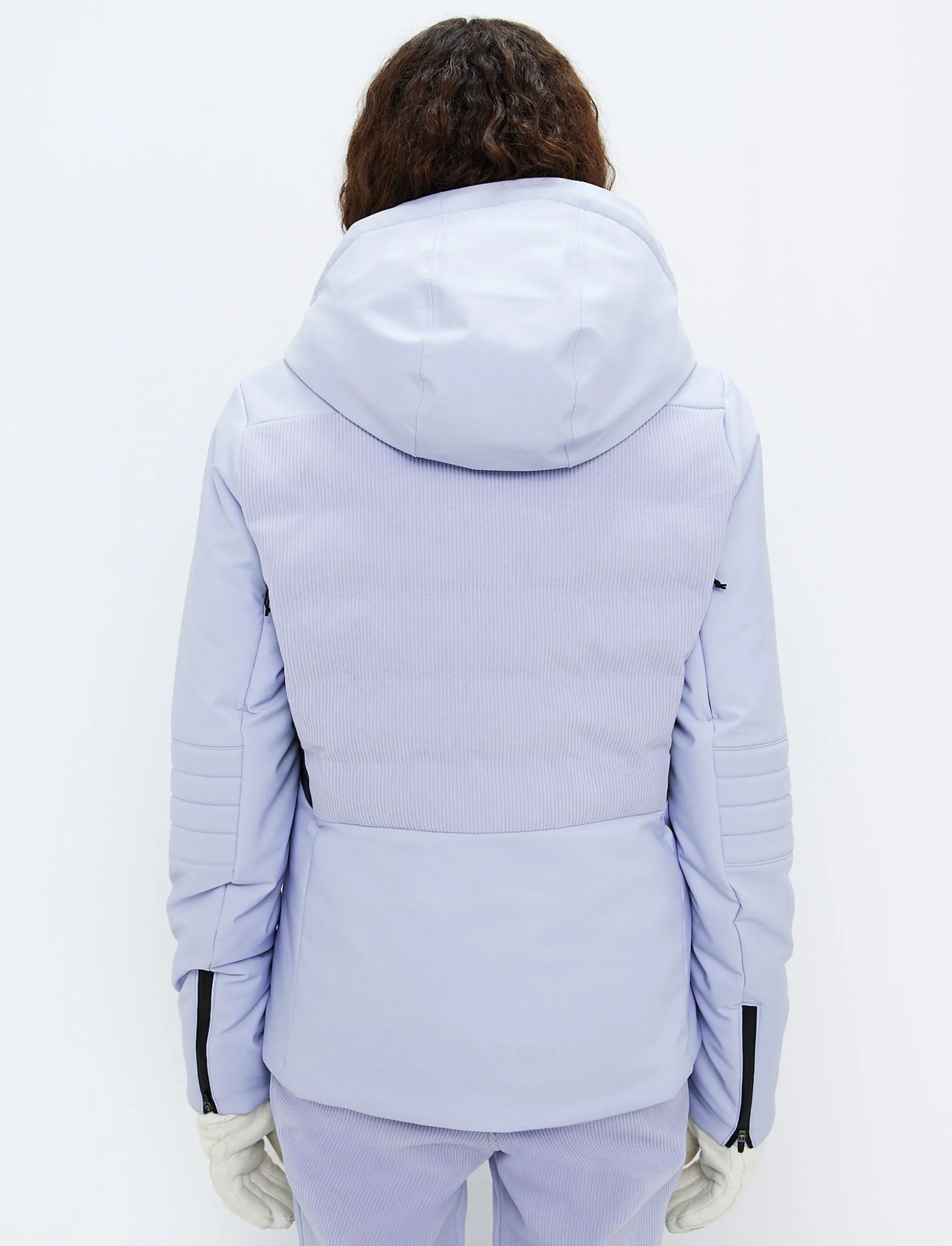 Clarice W Cord Ski Jacket - Icelandic Blue