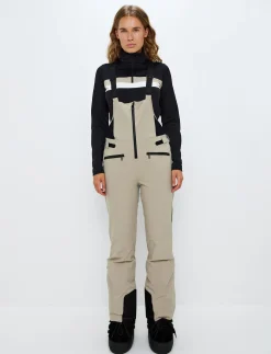 Daniella 2.0 W Bib Pant - Lt Beige