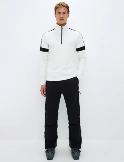 Dino 1/2 Zip Sweat - Blanc