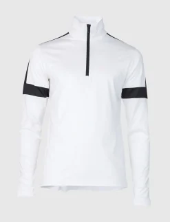 Dino 1/2 Zip Sweat - Blanc