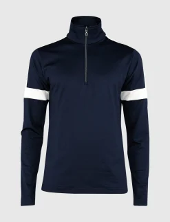 Dino 1/2 Zip Sweat - Navy
