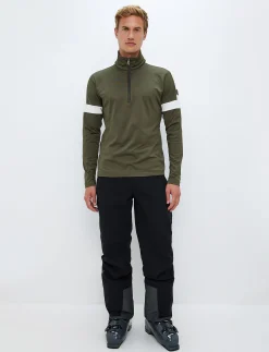 Dino 1/2 Zip Sweat - Royal Green