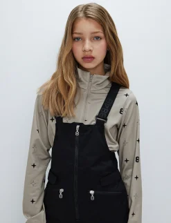 Ella JR Bib Pant - Black