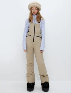 Ella JR Bib Pant - Lt Fallen Rock