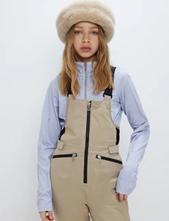 Ella JR Bib Pant - Lt Fallen Rock