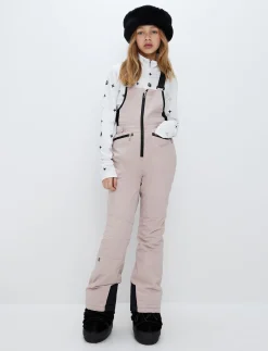 Ella JR Bib Pant - Powder Pink