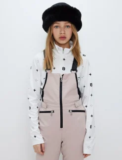 Ella JR Bib Pant - Powder Pink