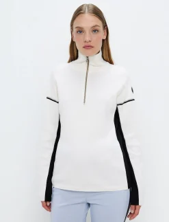 Ember W Merino Sweat - Blanc