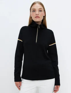 Ember W Merino Sweat - Black