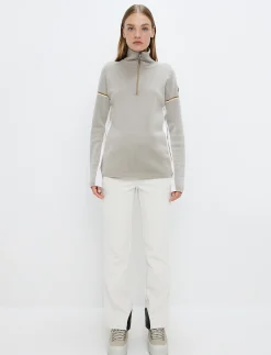 Ember W Merino Sweat - Lt Beige