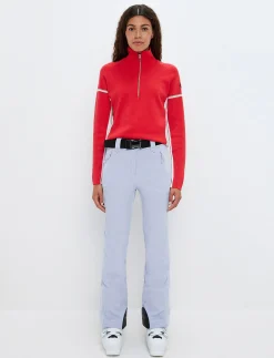 Ember W Merino Sweat - Poinsetta Red