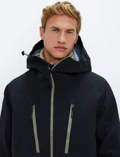 Gansu 5.0 Shell Jacket - Black/Beige