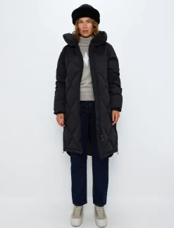Gwen W Down Coat - Black