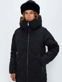 Gwen W Down Coat - Black