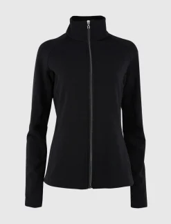 Hallie W Wool Sweat - Black