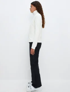 Hallie W Wool Sweat - Blanc