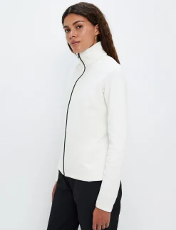 Hallie W Wool Sweat - Blanc