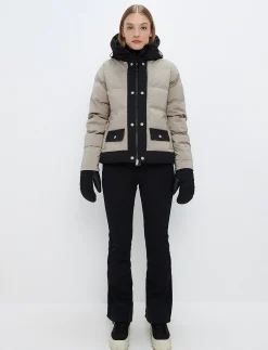 Harlow W Ski Jacket - Lt Beige