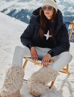 Hildi W Ski Puffer - Navy