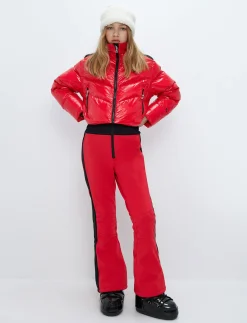 Jasmine T Ski Suit - Poinsetta Red