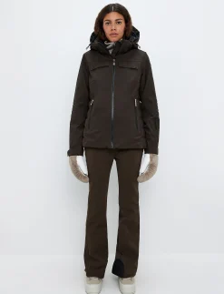 Jodie W Ski Jacket - Coffea
