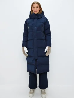 Lilly W Down Coat - Navy