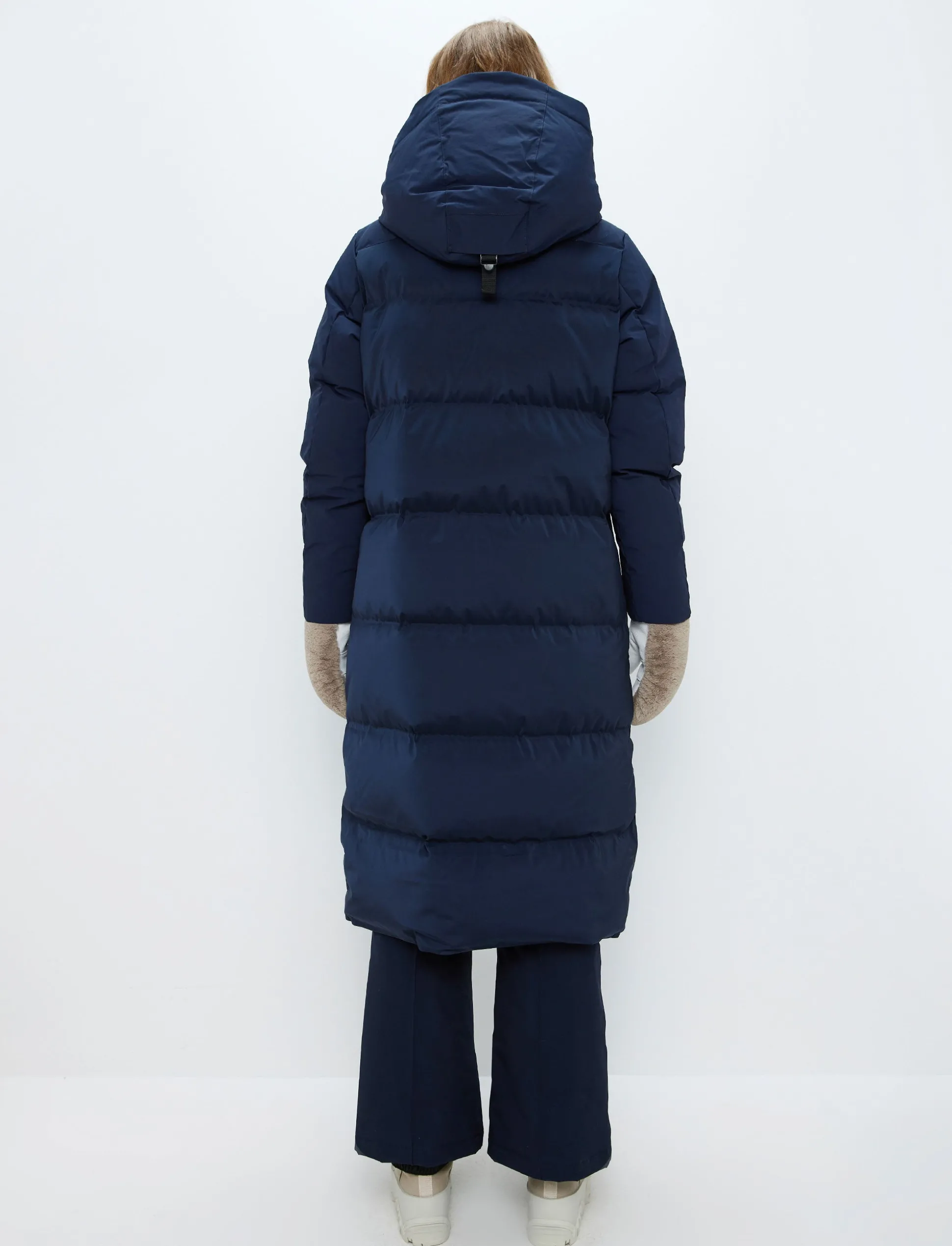 Lilly W Down Coat - Navy