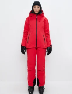 Lyla W Ski Jacket - Poinsetta Red