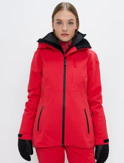 Lyla W Ski Jacket - Poinsetta Red