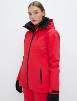Lyla W Ski Jacket - Poinsetta Red