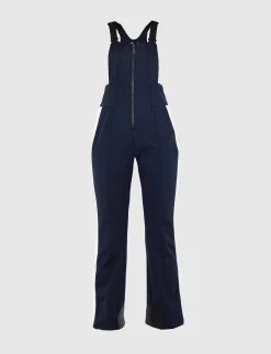 Maya W Bib Pant - Navy/Blanc