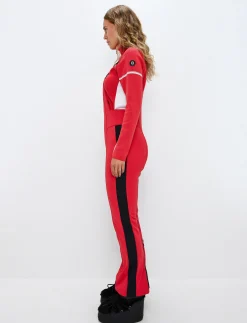 Maya W Bib Pant - Poinsetta Red