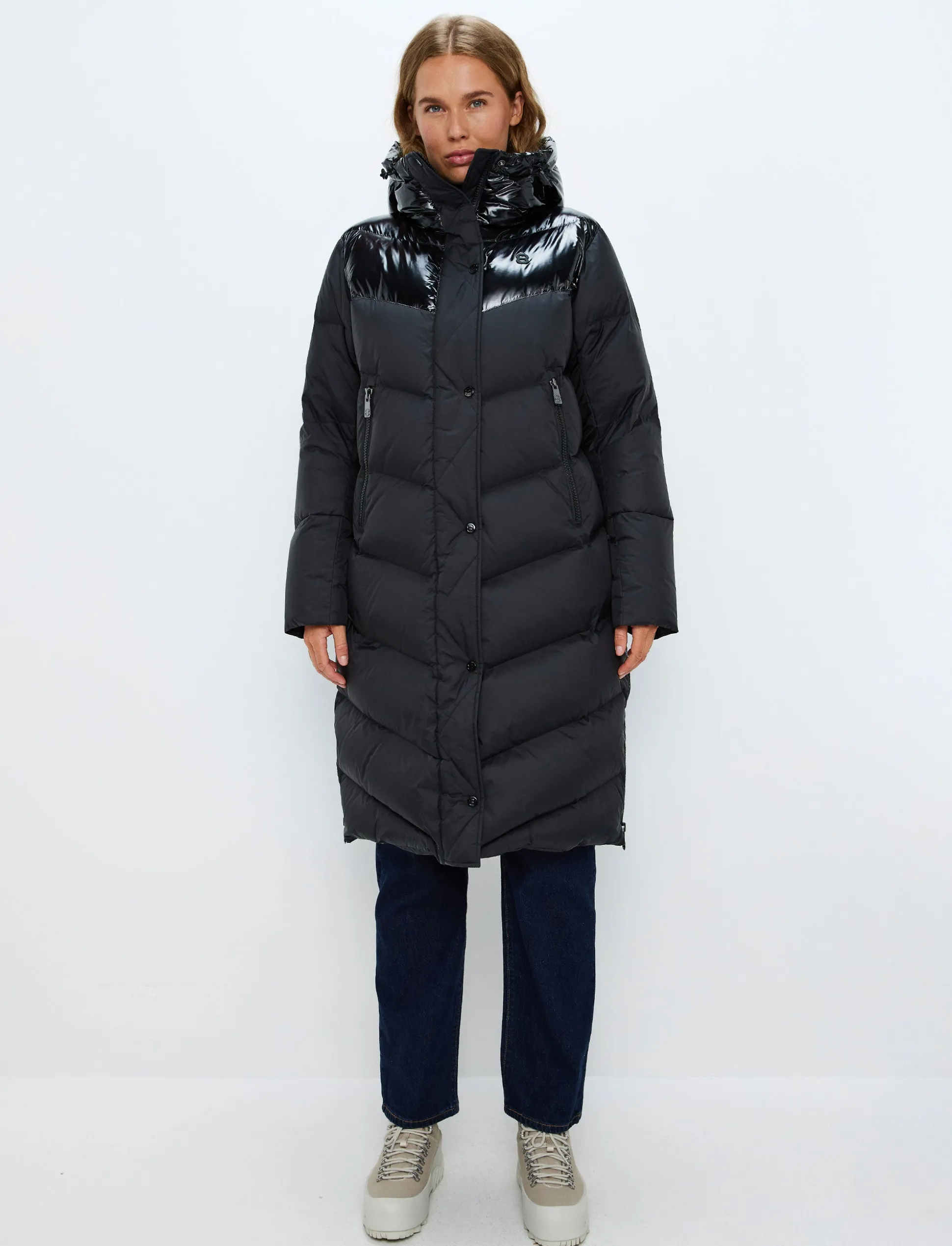 Milano W Down Coat - Black
