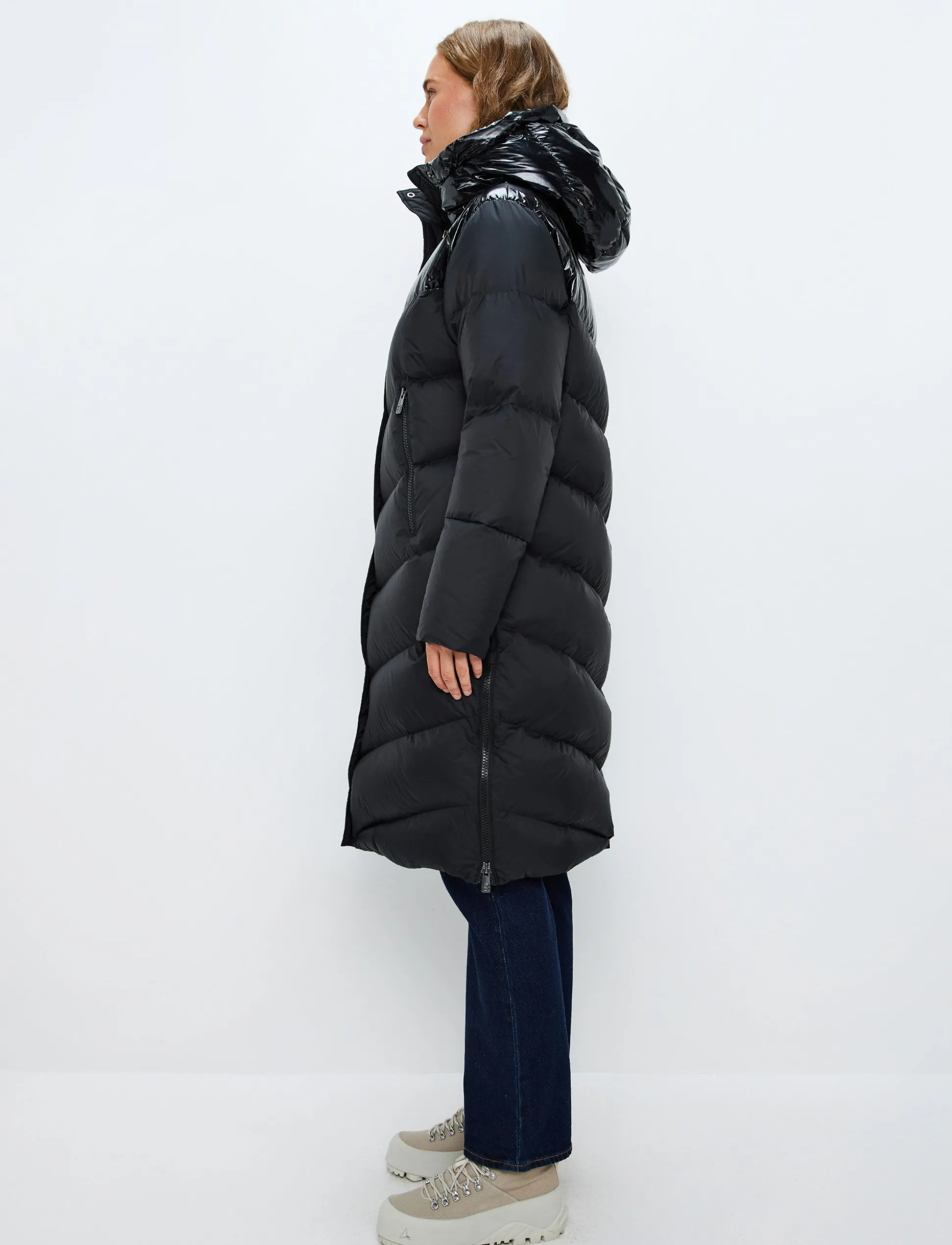 Milano W Down Coat - Black