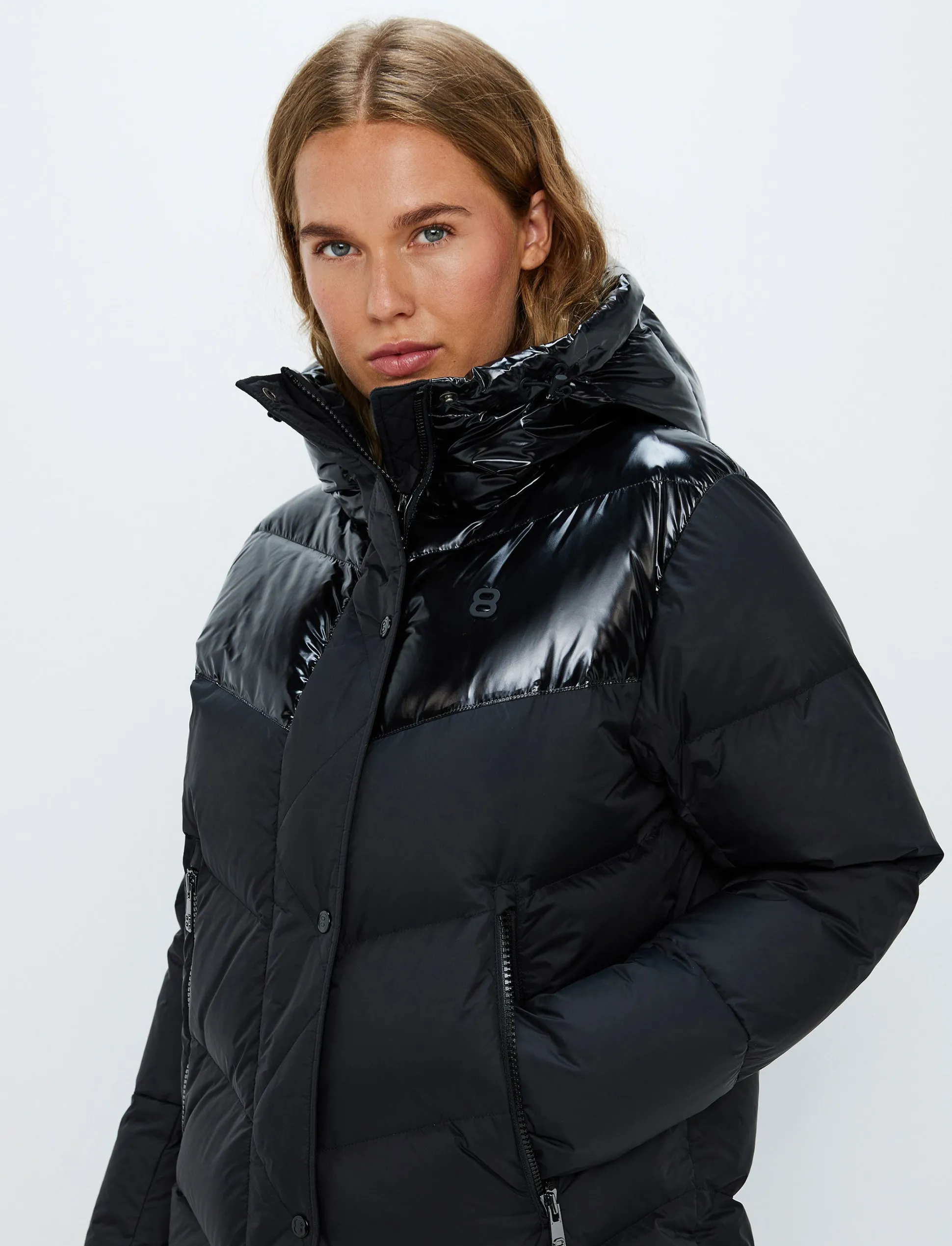 Milano W Down Coat - Black