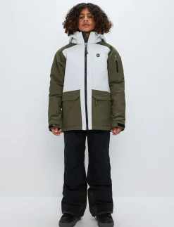 Miles JR Ski Jacket - Army Green