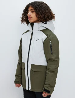 Miles JR Ski Jacket - Army Green