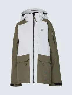 Miles JR Ski Jacket - Army Green