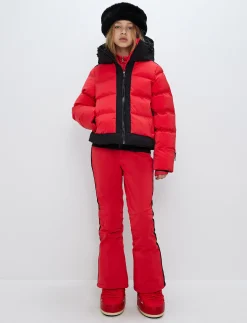 Moon Jr Ski Jacket - Poinsetta Red