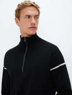 Moritz Merino Sweat - Black